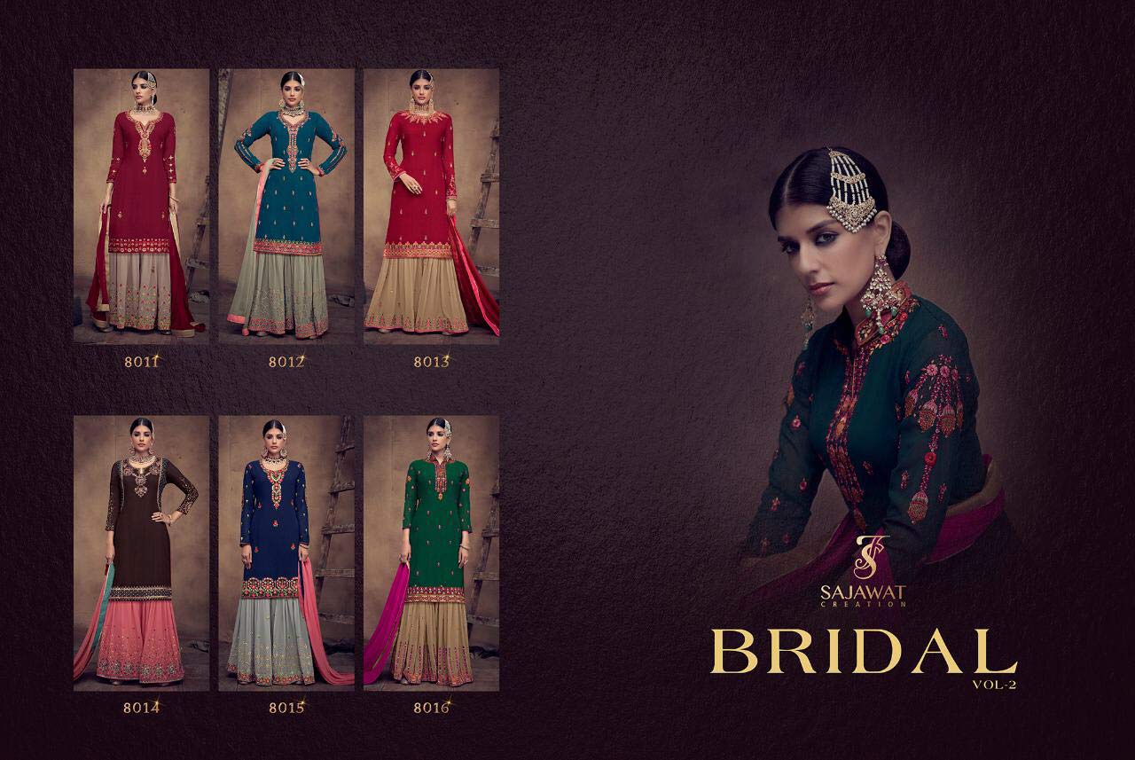 Sajawat Bridal Vol 2 Embroidered Party Wear Suits Sajawat Bridal Vol 2 Embroidered Party Wear Suits